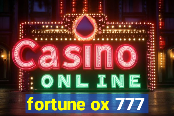 fortune ox 777
